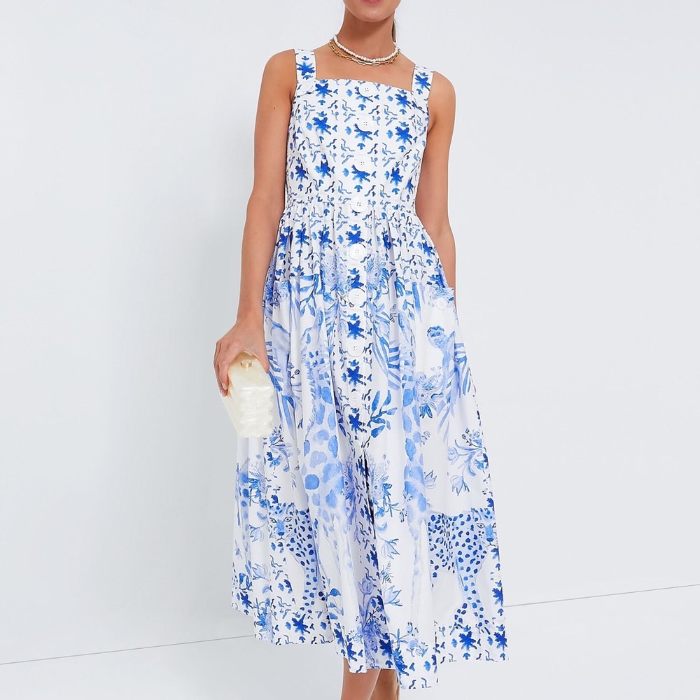 NWT XXS Tuckernuck x Lou Lou Baker Painted Safari Vita Dress